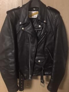 Jr.様専用　Schott 618 36サイズ　ダブルライダースジャケットのサムネイル