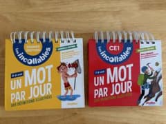 Les Incollables フランス語学習　日めくりカレンダー2冊セットのサムネイル