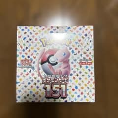 シュリ付き未開封】 ポケモンカード151 box - メルカリ