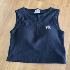 MLB New York Yankees リブタンクトップ ブラックのサムネイル