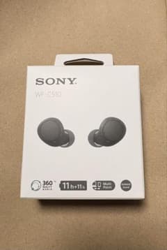 SONY WF-C510 ブラック 新品未開封 完全ワイヤレスイヤホンのサムネイル