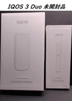 アイコス 3 DUO IQOS デュオ　ホルダー チャージャーセット 未開封新品のサムネイル
