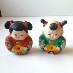 中国焼物　人形 置物 記念品 泥人形 中国美術工芸品旅行記念商品焼き物人形マスコット