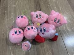 星のカービィ ぬいぐるみ マスコット 6点セットのサムネイル