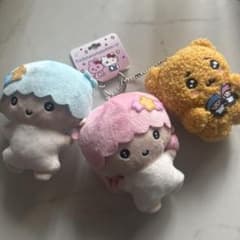 チェゴシム サンリオ popup ぬいぐるみ ペアマスコット キキララ