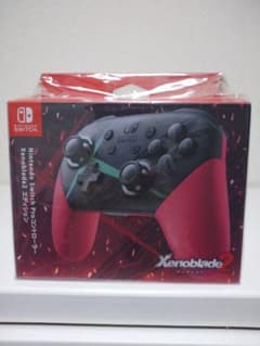 箱裏にへこみ有！『未開封』Xenoblade2 editionプロコントローラー