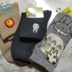 Fukusuke Calcifer socks, Studio Ghibli Jiji socks