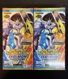 デジモンカード AD-01 DIGIMON GENERATION 2BOX - メルカリ