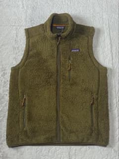 Patagonia パタゴニア フリース ベスト オリーブ - メルカリ