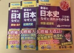 金谷の日本史　なぜと流れがわかる本のサムネイル