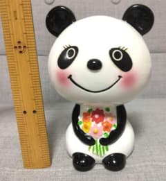 内藤ルネ RUNES パンダ貯金箱 - メルカリ