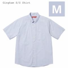 Supreme Gingham Shirt Blue M - メルカリ