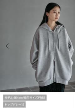 LEPSIM新品 パフエアZIPBIGフーディー - メルカリ