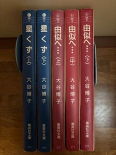 大谷博子 星くず 上下 2冊　由似へ… 上中下 3冊のサムネイル
