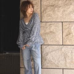 Ungrid 小花柄ウエストギャザーブラウスのサムネイル