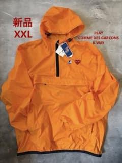 新品 COMME des GARCONS K-WAY ナイロンジャケット プレイ - メルカリ