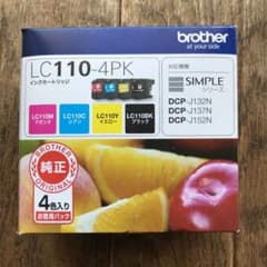 brother LC110-4PK 純正品のサムネイル