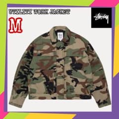 Stussy UTILITY WORK JACKET ステューシー 迷彩 M - メルカリ