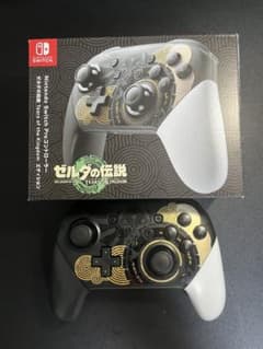 ジャンク品Nintendo Switch 本体 &ゼルダの伝説コントローラー ジャンク品】Switch Proコントローラー ゼルダの伝説 ティアキン