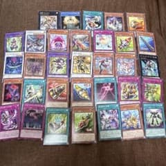 遊戯王 デュエルモンスターズ ノーマル 字レア 33枚 デッキパーツ