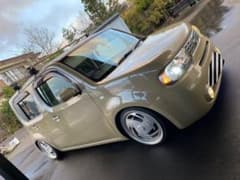 tantan様専用キューブ  走行少ない  車高調  ガラスルーフ キャリアのサムネイル