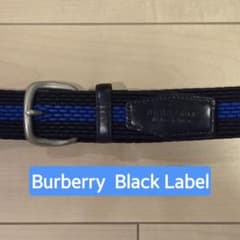 Burberry Black Label 　ベルト 全長102cm　ワンオーナーのサムネイル