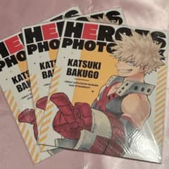 ヒロアカ展 HEROES PHOTO BOOK 爆豪勝己 3冊 ポストカード付