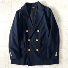 美品♪ジャーナルスタンダード ストレッチWブレストジャケット 紺ブレ 金ボタン 美品♪ジャーナルスタンダード ストレッチWブレストジャケット 紺ブレ