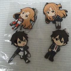 sao　一番くじ　キリト&アスナ　ラバーストラップのサムネイル