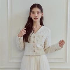 polaura ポローラ ルミナスツイードコンパクトジャケット - メルカリ