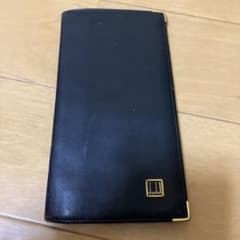 dunhill ダンヒル 長財布 ブラック レザー メンズのサムネイル