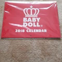 ベビードールカレンダー2018のサムネイル