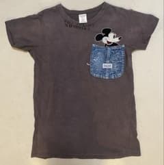 デニムダンガリー　Tシャツ 150のサムネイル