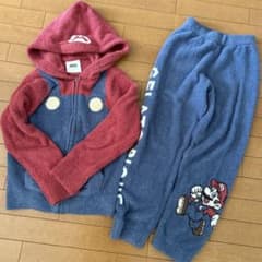 gelato pique ジェラピケ　マリオ　セットアップ 140〜150サイズ gelato pique ジェラピケ マリオ セットアップ 140〜150サイズ - メルカリ