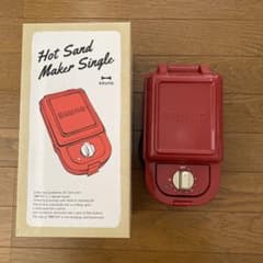 【中古】BRUNO ブルーノ ホットサンドメーカー シングルのサムネイル
