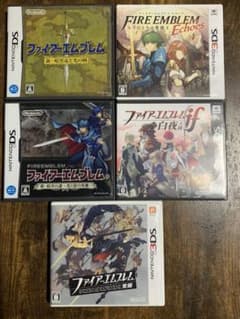 ファイアーエムブレム　DSソフト5個セットのサムネイル