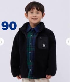 SHIPS Colors別注】WOODS:スタンド ボア ブルゾン ジャケット