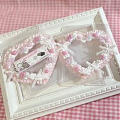 量産型 ホイップデコ 硬質ケース リボン ピンク 薔薇 平成女児 42のサムネイル