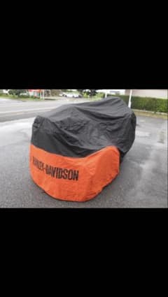 Harley-Davidson バイクカバー 収納バッグ付きのサムネイル