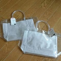 DAISO クリアバック(2個セット)のサムネイル
