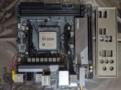 A520 itx + Ryzen7 3700X CPUマザーボードセット - メルカリ