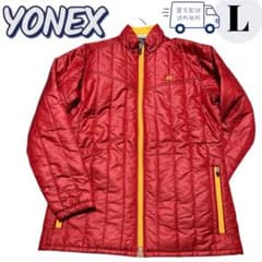 【新品】ヨネックス キルティングジャケット 赤 / L YONEX 中綿ジャケット L レッド MEGHEAT 軽量 防寒 ヨネックス - メルカリ