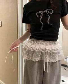 レースフリル フリーサイズのサムネイル