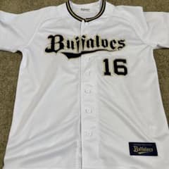 【レア】オリックスバファローズ　平野佳寿　ハイクオリティユニフォーム 平野佳寿 オリックスバファローズ ユニフォーム Lサイズ #16 - メルカリ