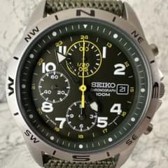 美品 SEIKO 7T92-0DX0 カーキミリタリー クロノグラフ クォーツ 美品 SEIKO 7T92-0DX0 カーキミリタリー クロノグラフ クォーツ - メルカリ
