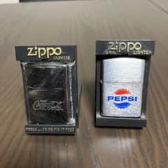 Zippo ライター Coca-Cola Pepsi 2点セットのサムネイル