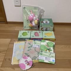요시 1번 복권 B상 핑크 1번 쿠지 슈퍼 마리오 with 요시