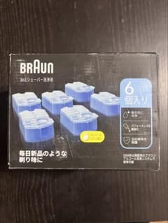 BRAUN 3in1 シェーバー洗浄液 6個入り - メルカリ