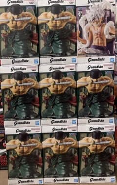 ワンピースGrandistaロロノア・ゾロⅡフィギュア8個ルフィ1個セット