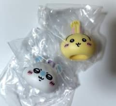 ちいかわ リップキャップマスコット モモンガ うさぎ 2種セットのサムネイル